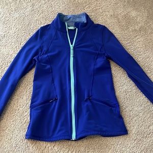 Ivivva Royal Blue Zip Up